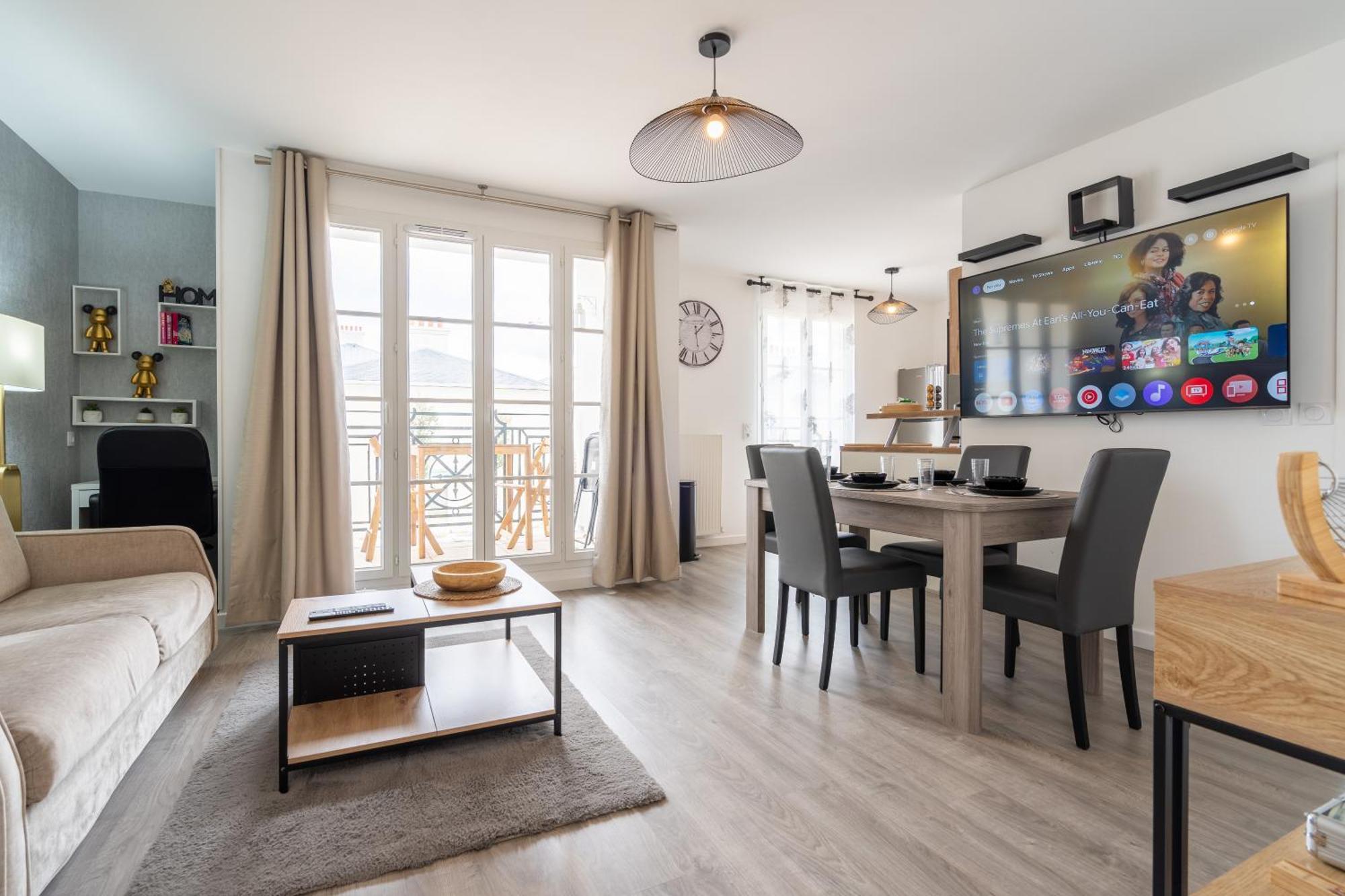 Superbe Appartement Tres Confortable Serris Zewnętrze zdjęcie